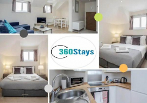 Luxury 1 Bedroom Apartment 06 with Parking in Maidenhead by 360stays